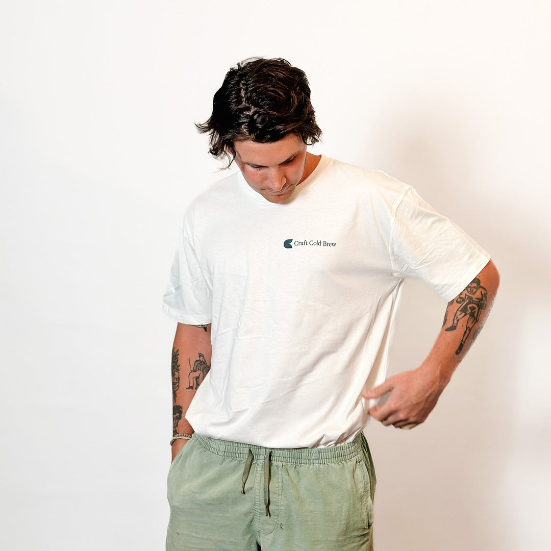 Craft Cold Brew Logo Tee - Margaret River Roasting Co