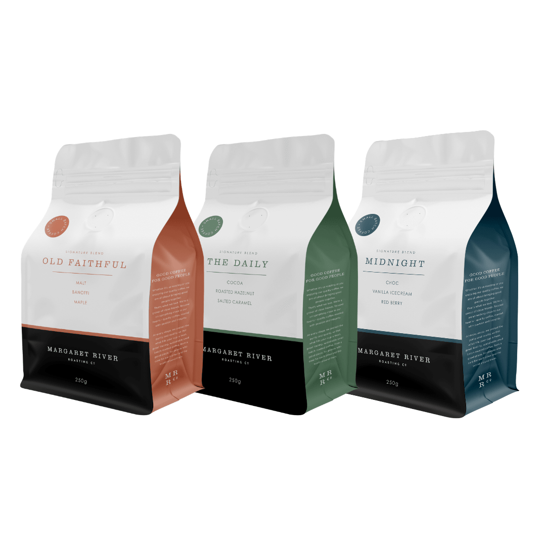 Top 3 Coffee Blends - Margaret River Roasting Co